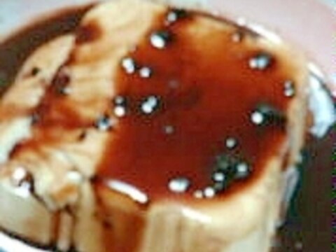 【レンジ】★～ささっと大人豆腐チョコプリン～★